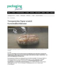 Packaging Journal 2025