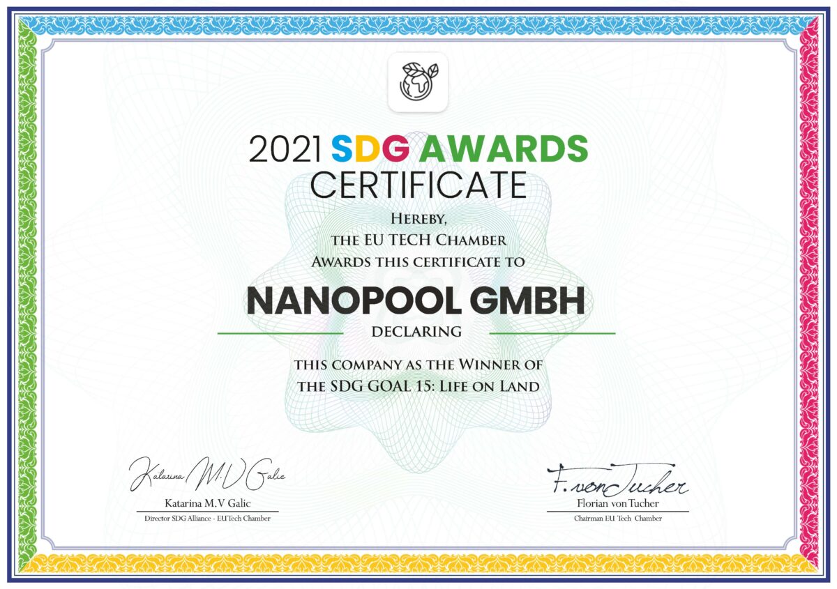 SDG Award 2021 — Land Ecosystems