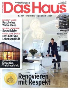 Das Haus 11/2013: Alla scoperta del mondo del vetro