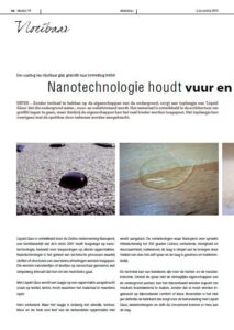 Meubel 12/2010: La nanotecnologia tiene lontani fuoco e acqua